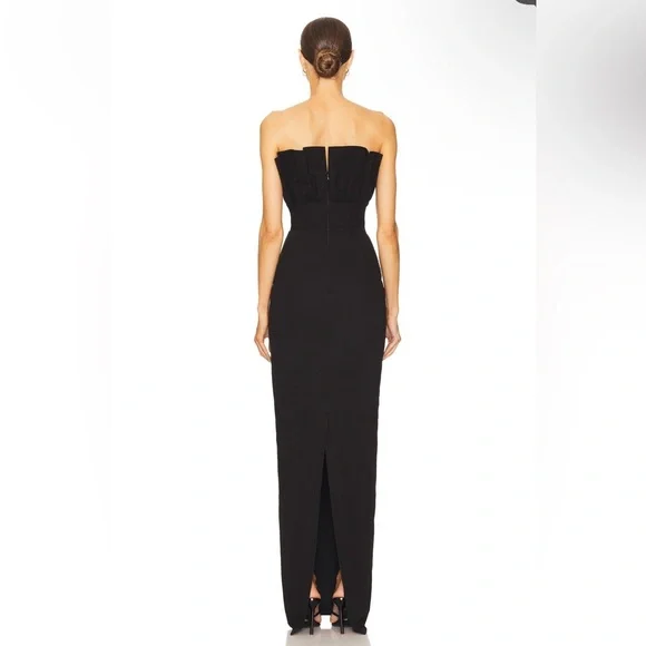 Sau lee Noah gown in black - Picture 3 of 5